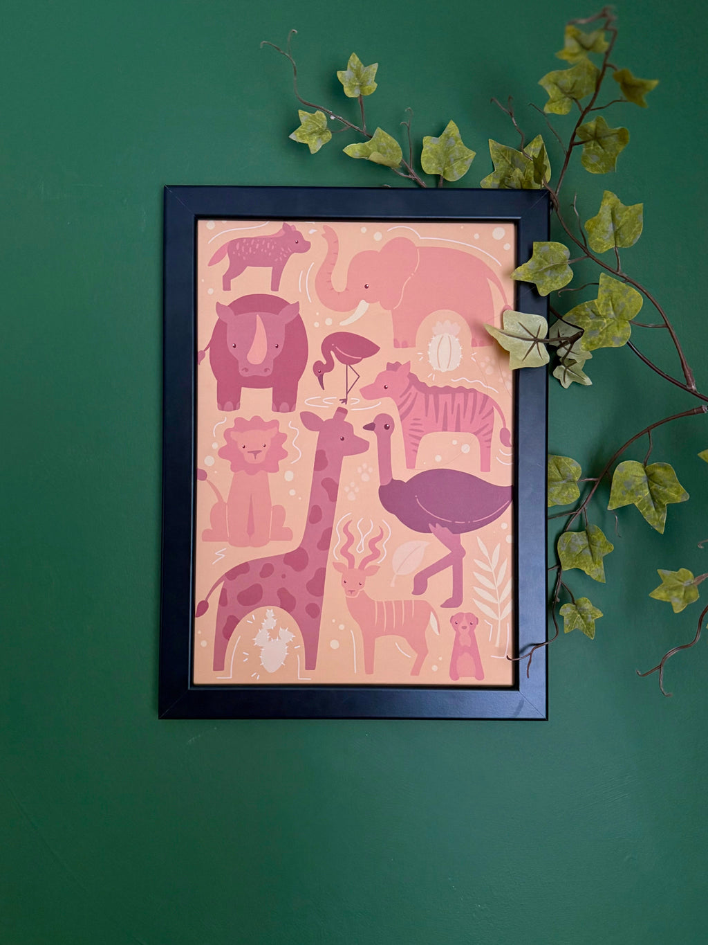 Safari Art Print