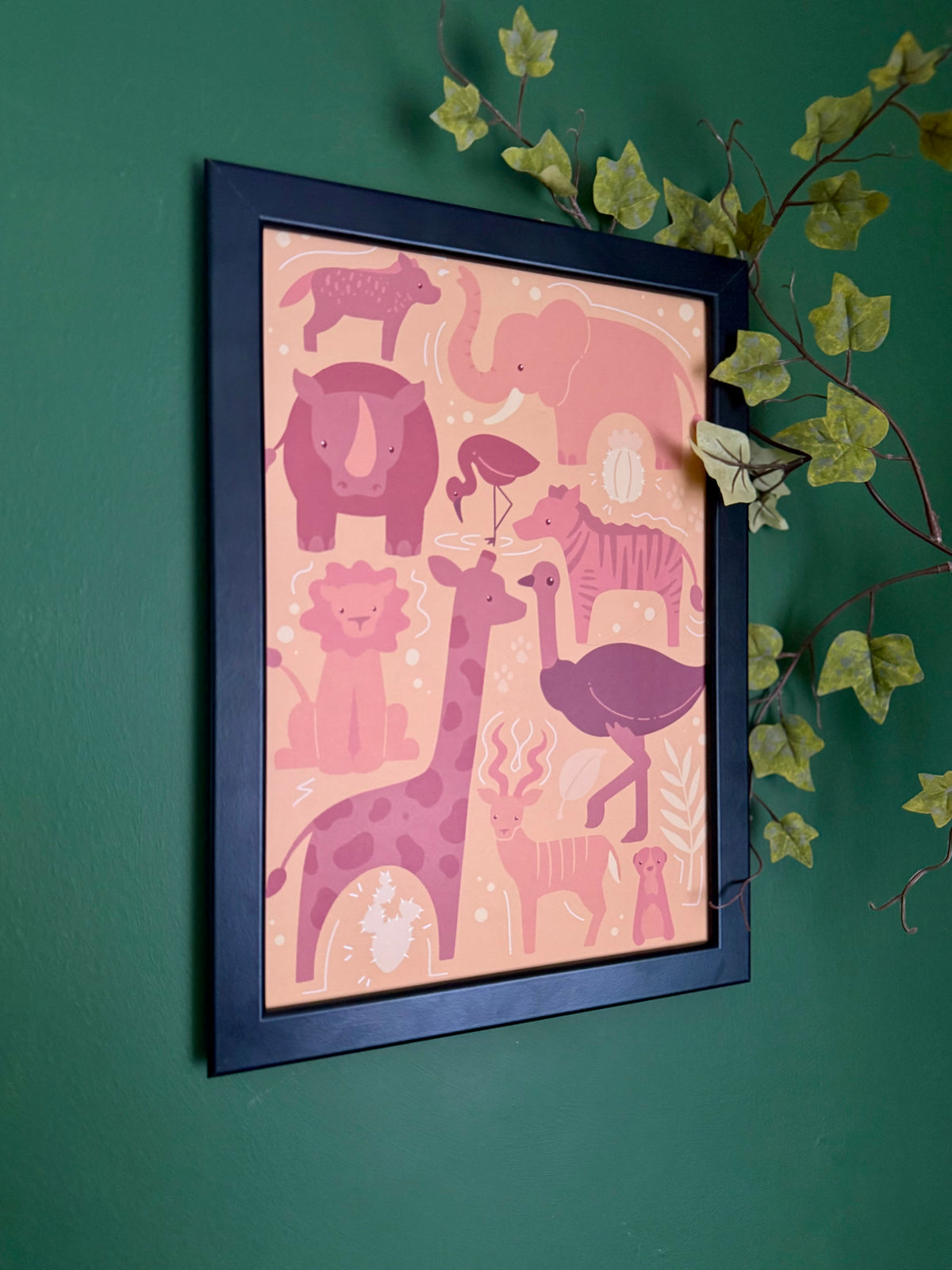 Safari Art Print
